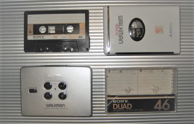 ウォークマンとカセットテープ