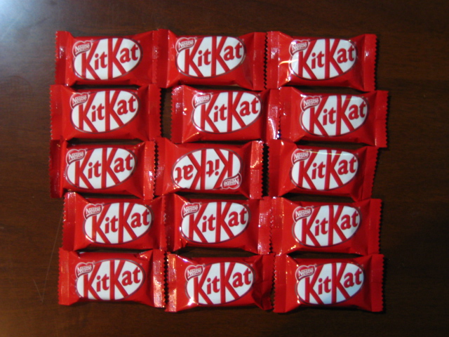 15 piece of Kit Kat mini in family pack
